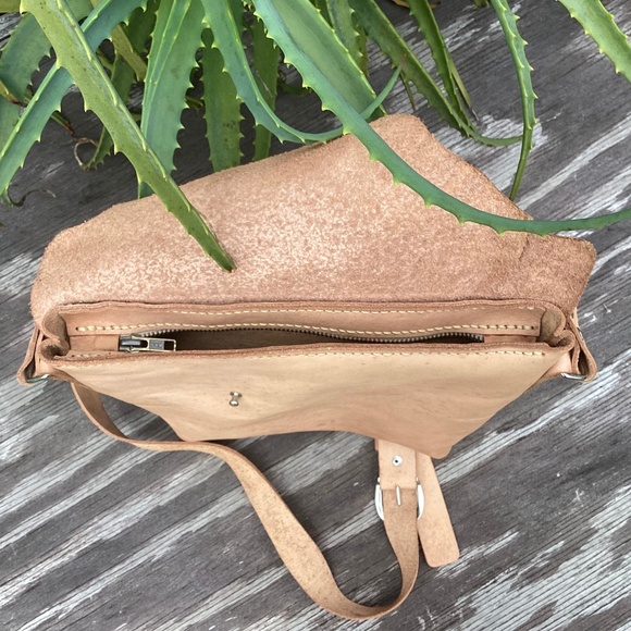 NEW Anthropologie RETRO crossbody bag LEATHER - Picture 4 of 4